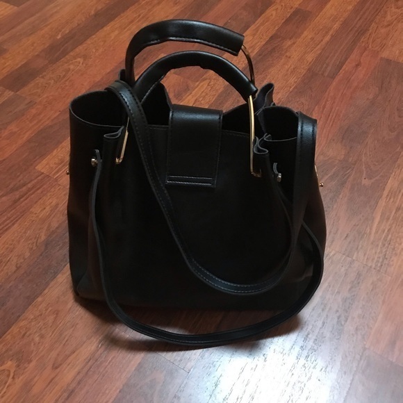 Handbag 3 Piece Set Black - Picture 14 of 15